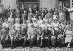 Gemischter Chor 1953, Dirigent: Ernst Keutel