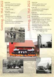 Flyer 100 Jahre FFw Schmogrow