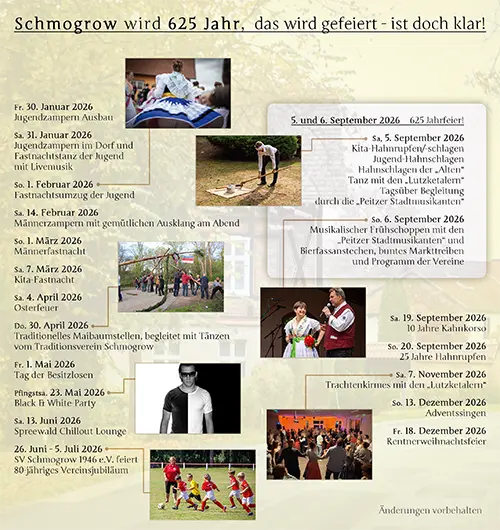 625 Jahre Schmogrow