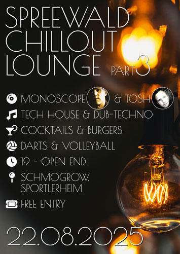 Spreewald Chillout Lounge 2025 in Schmogrow