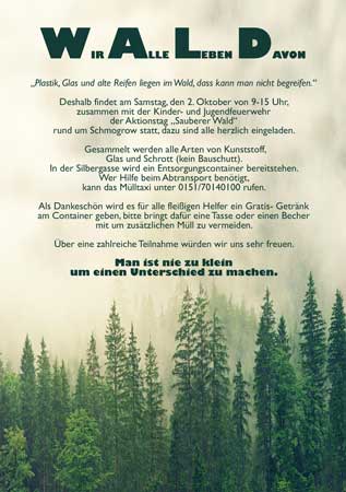 WALD - Wir Alle Leben Davon