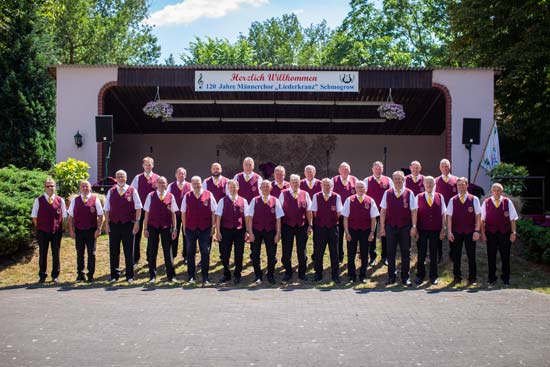 Gruppenfoto Männerchor 'Liederkranz'