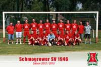 Schmogrower SV Mannschaftsfoto 2012/2013