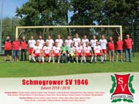 Schmogrower SV Mannschaftsfoto 2018/2019